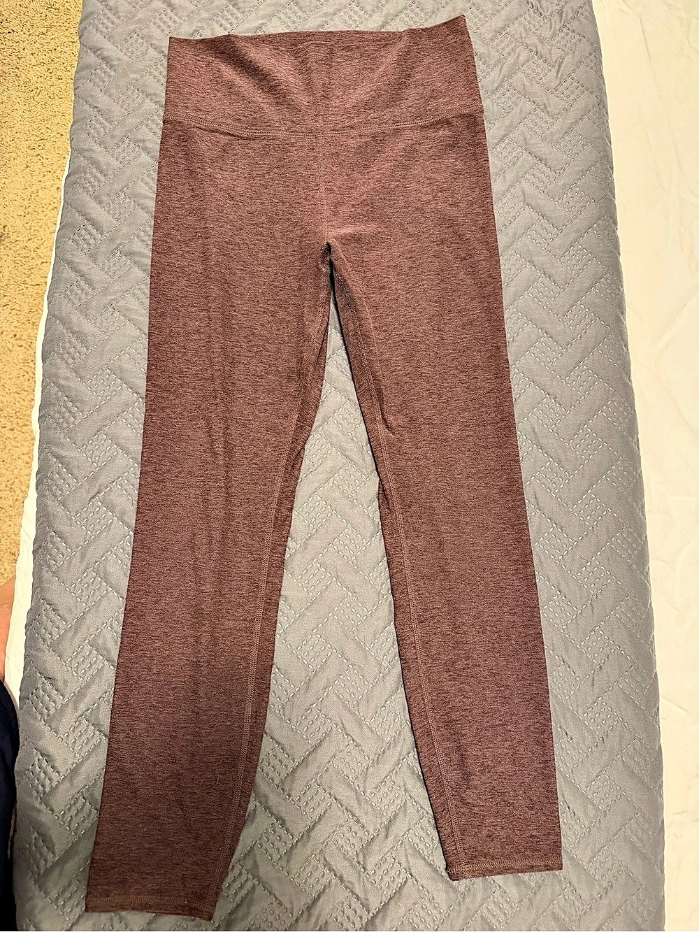 Vuori Brown Leggings Like New soft cropped